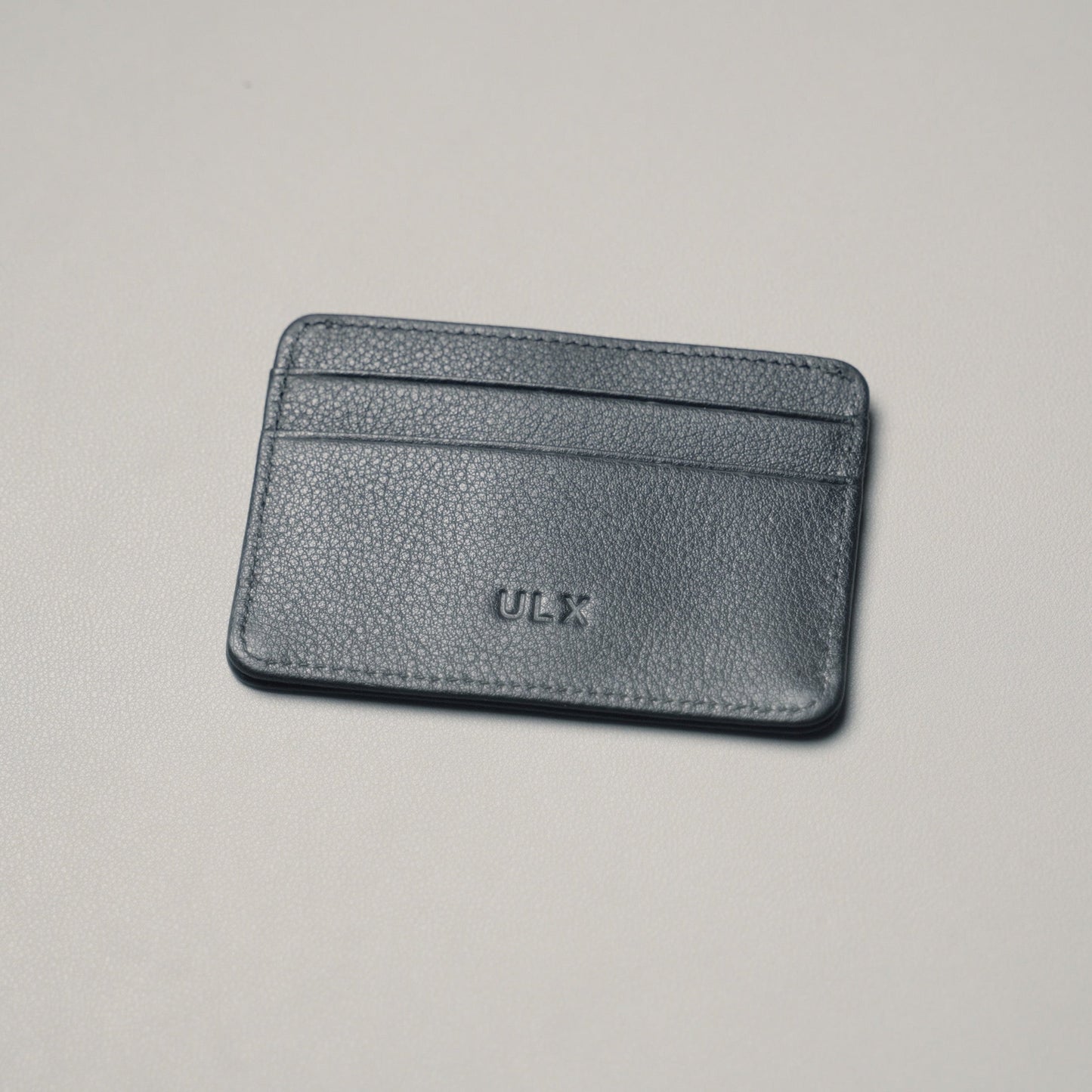 Leather Card Holder - Black