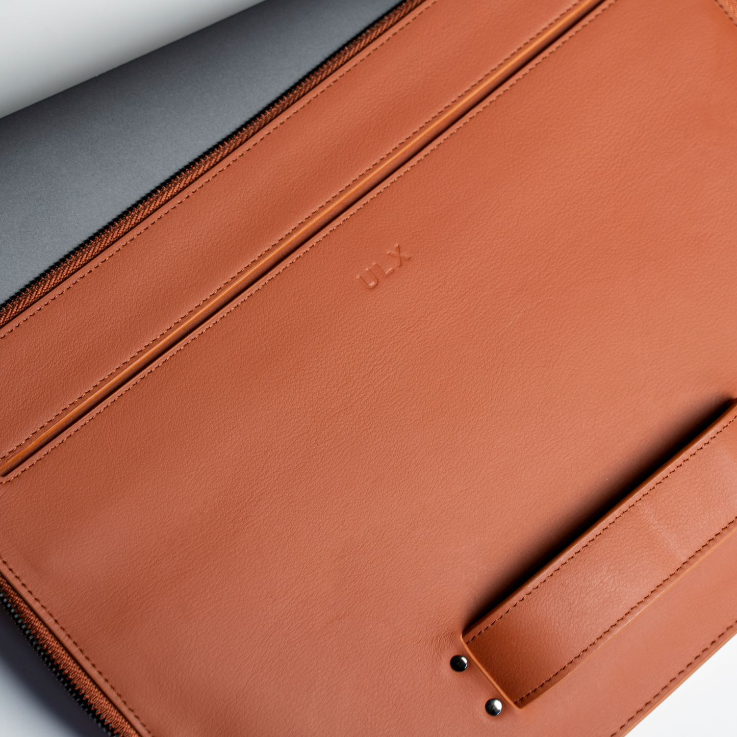 Leather MacBook Sleeve - Brown