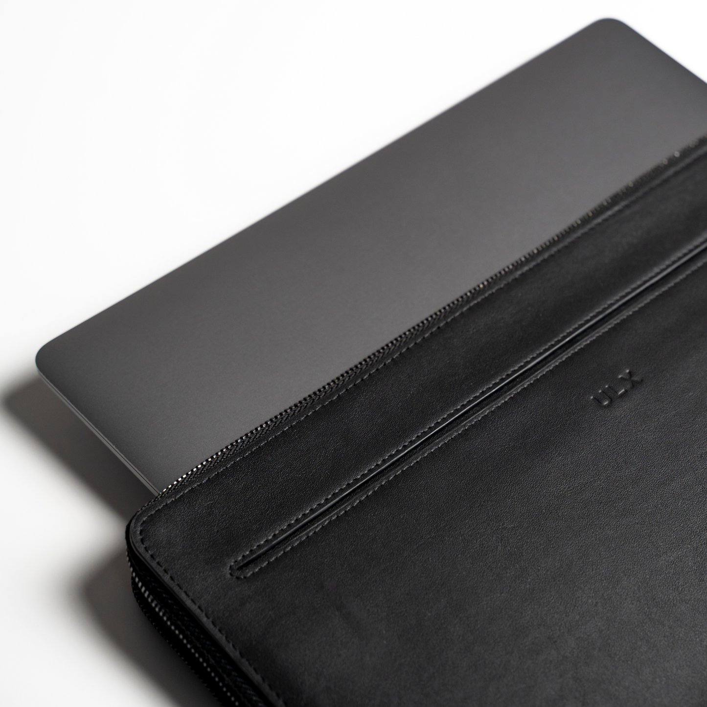 Leather MacBook Sleeve - Black