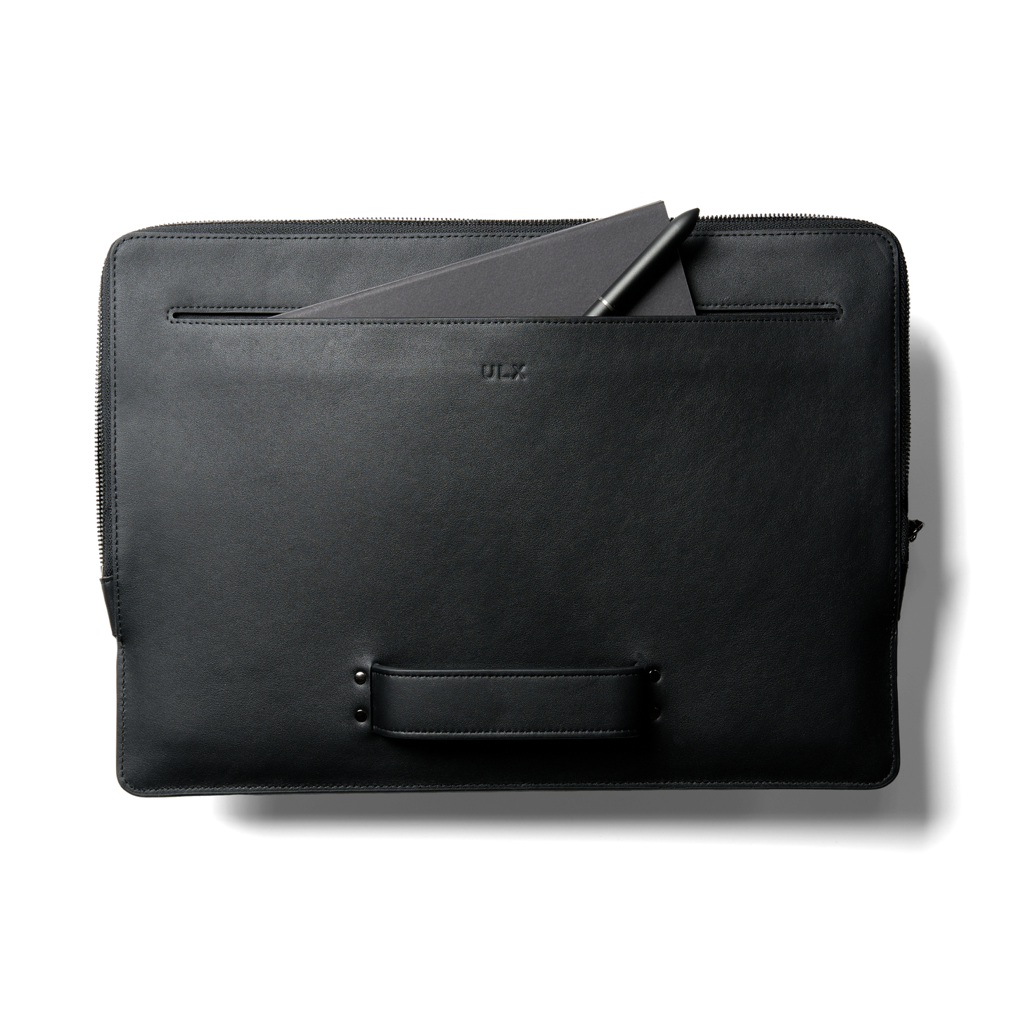 Leather MacBook Sleeve - Black