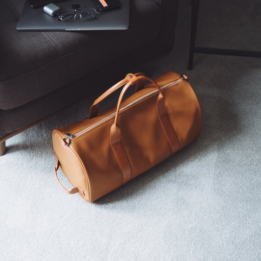 Leather Weekender - Brown