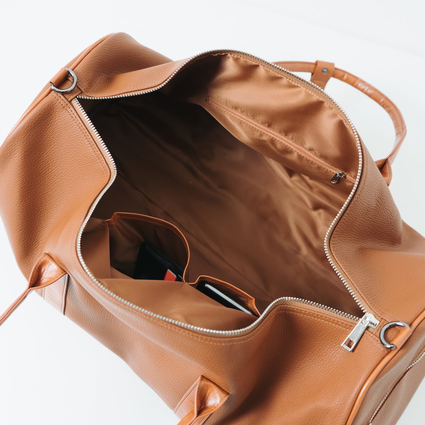 Leather Weekender - Brown
