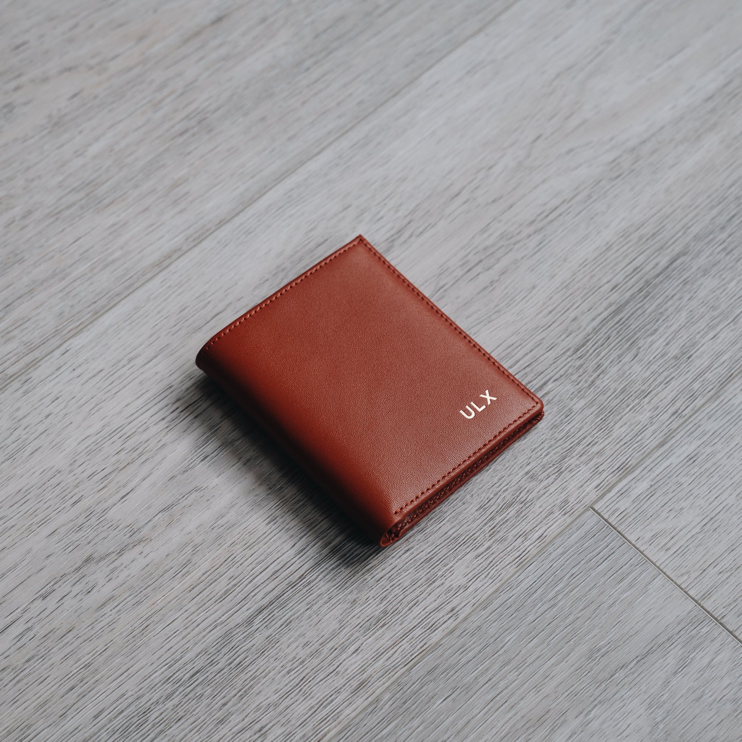 Leather Bifold Wallet - Brown