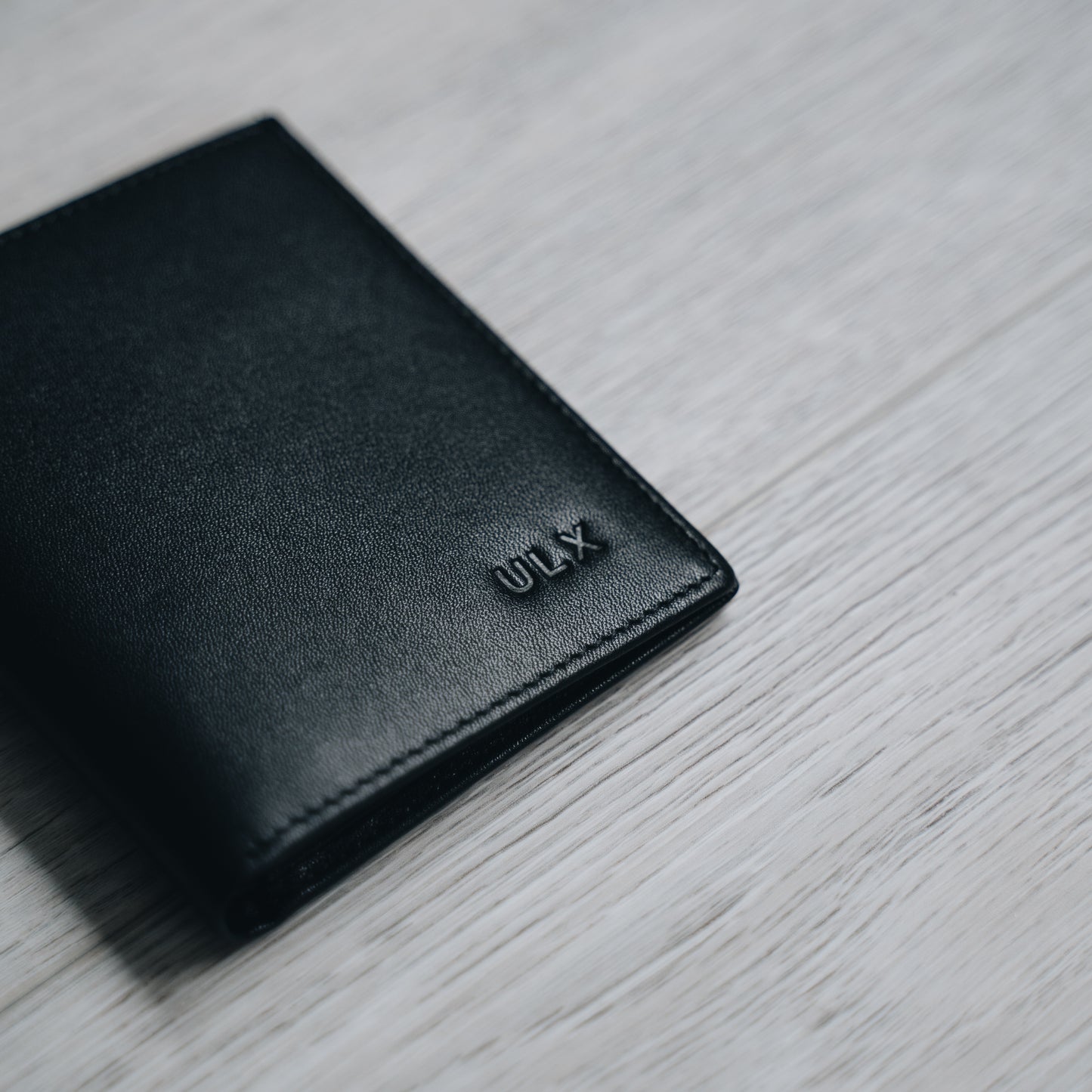 Leather Bifold Wallet - Black