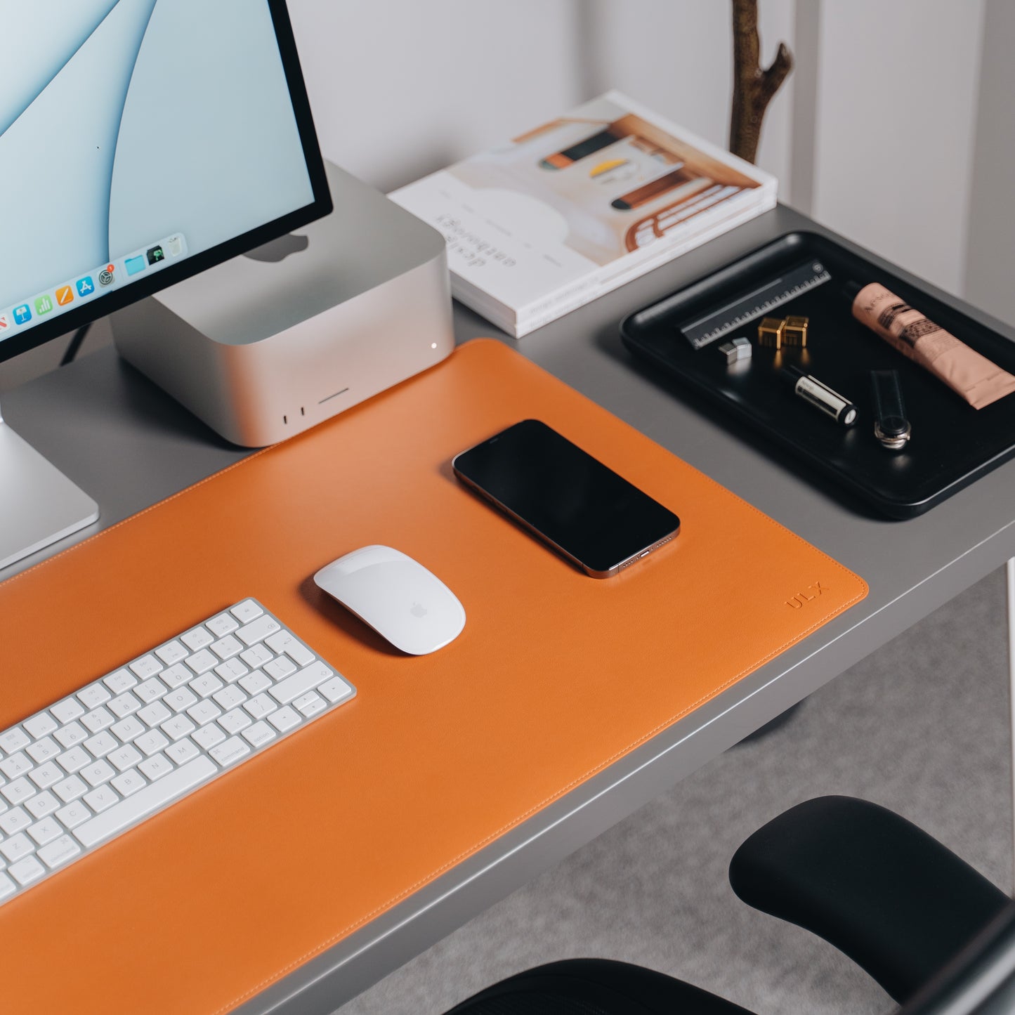 Premium Desk Mat - Brown