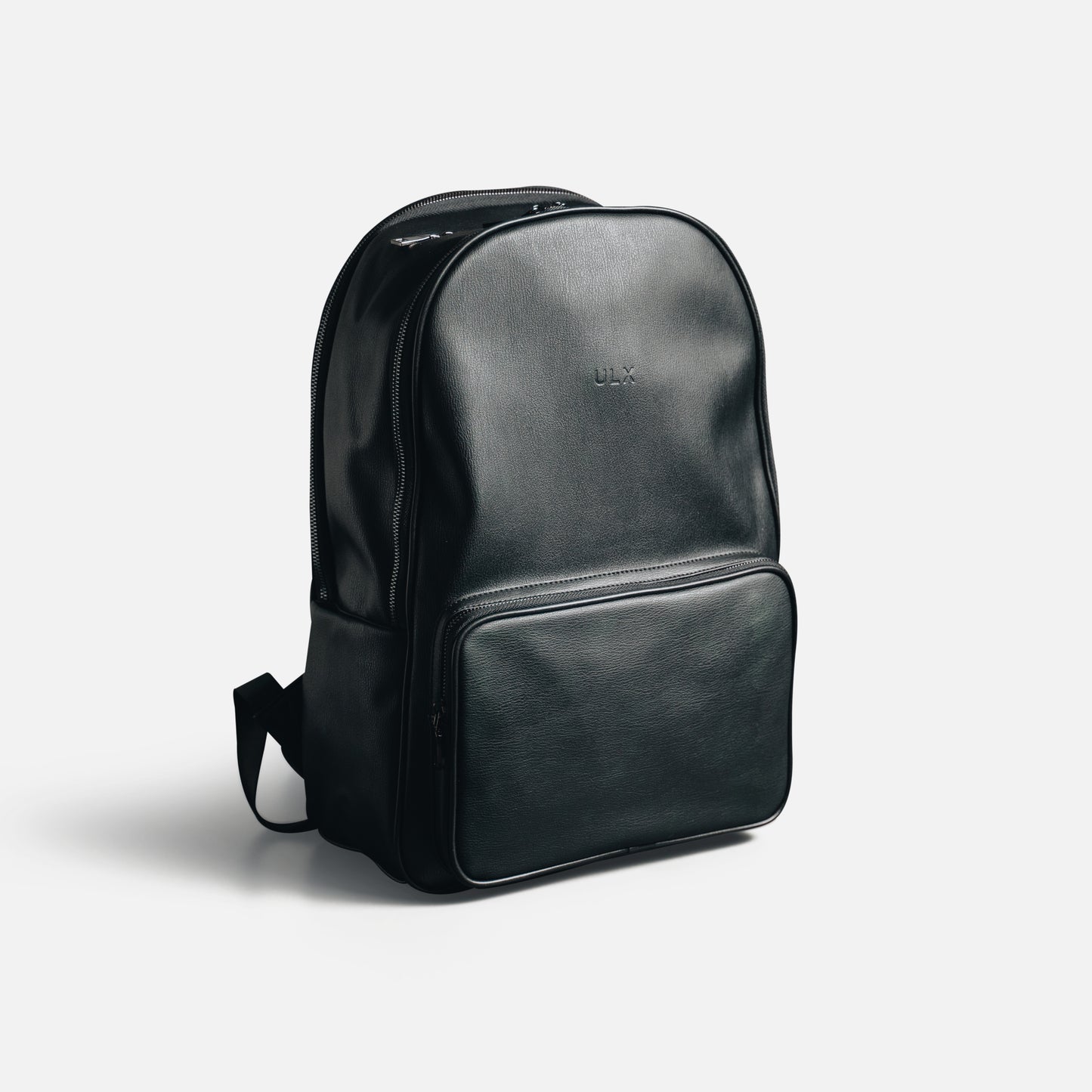 Classic Leather Backpack - Black