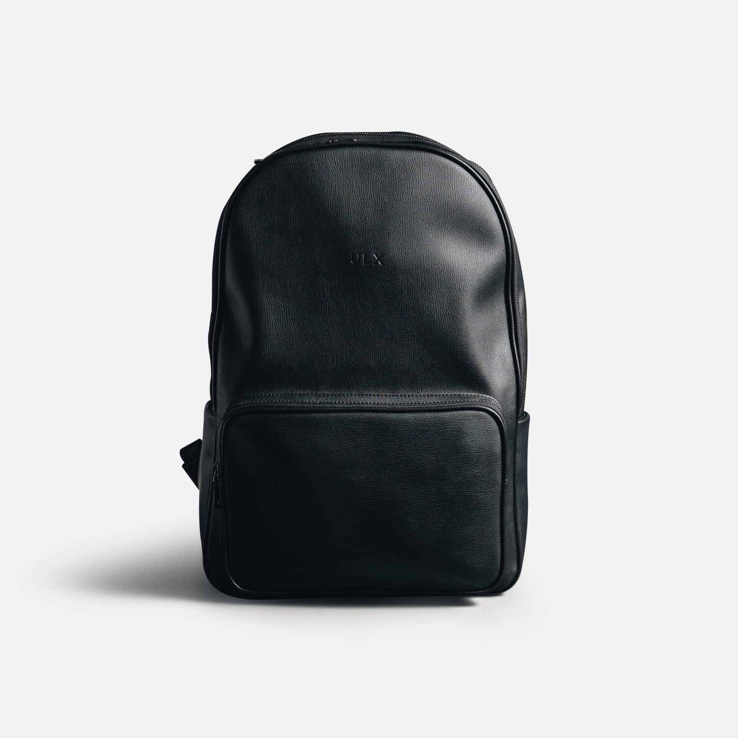 Classic Leather Backpack - Black