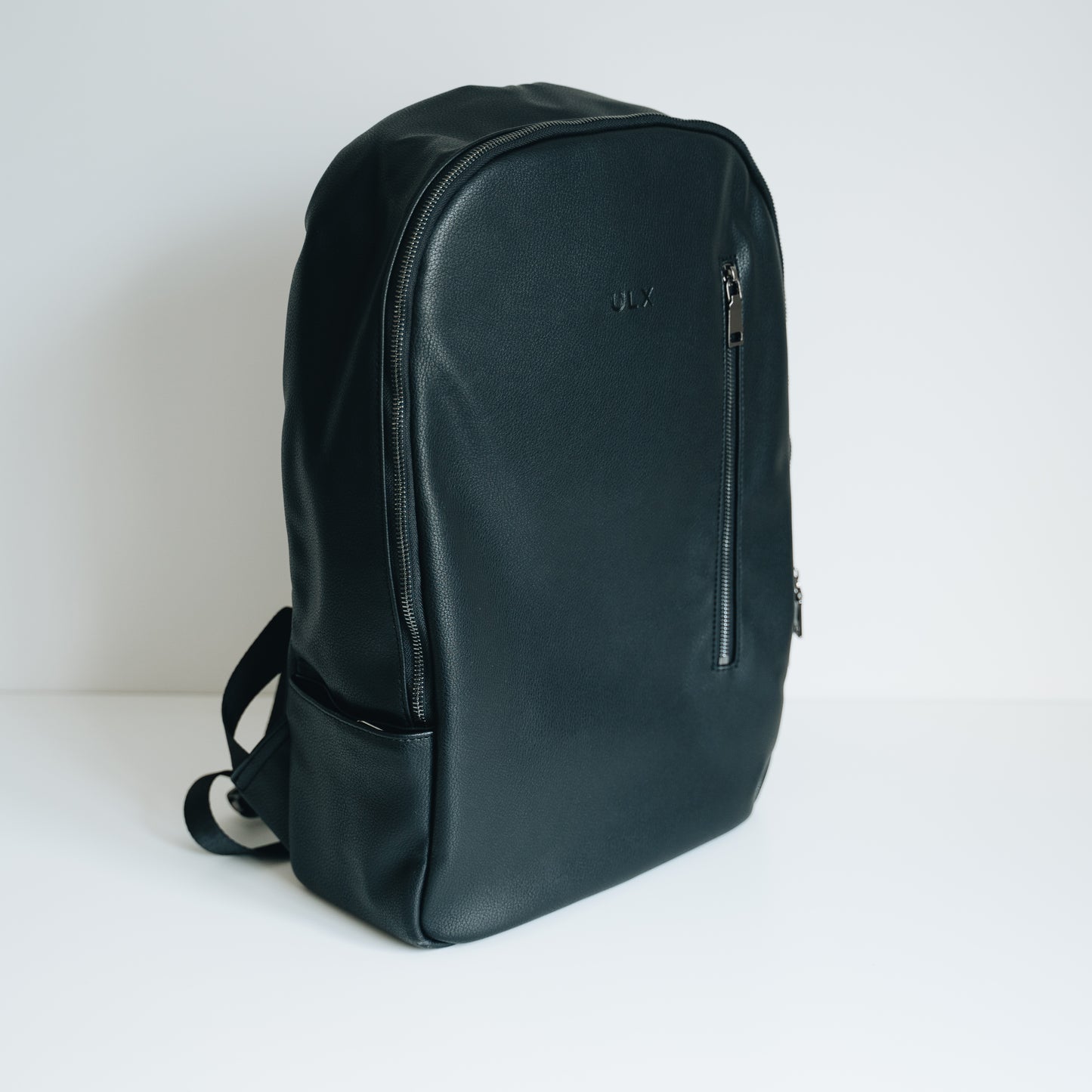 Leather Backpack - Black