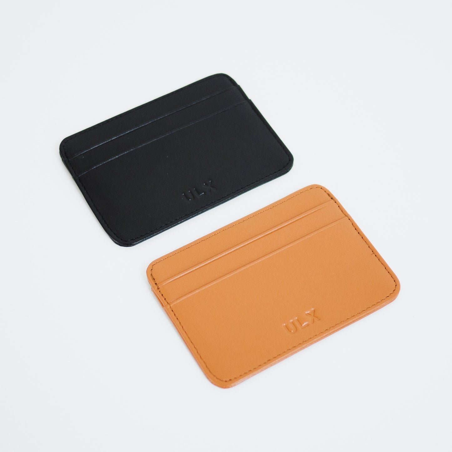 Leather Card Holder - Brown