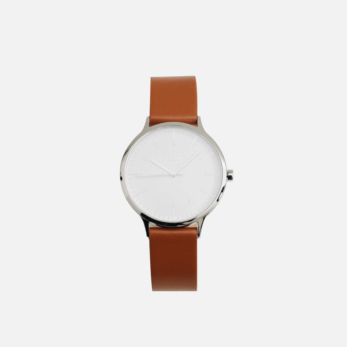 Core - Silver & Brown Leather