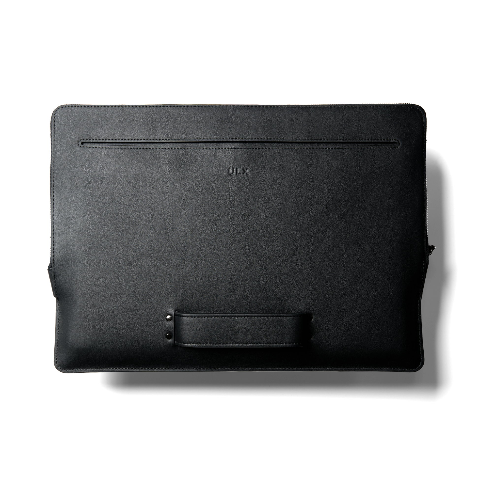 Minimal Leather MacBook Sleeve Black ULX