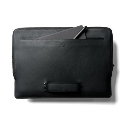 Leather MacBook Sleeve - Black